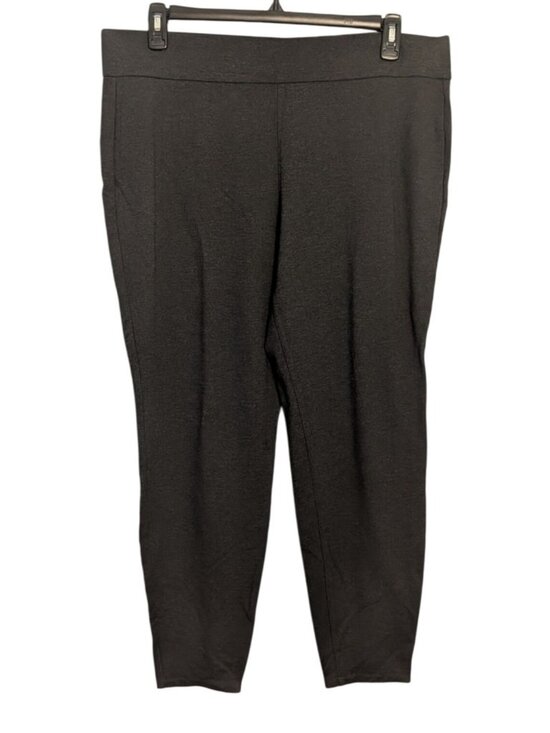 Eileen Fisher Pants - Eileen Fisher Womens XL Gray Stretch Pants Viscose Blend